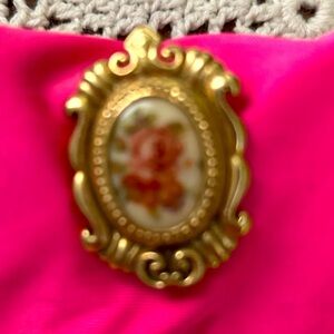 Vintage Flower Brooch